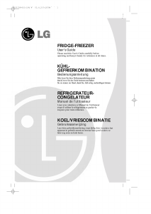 Manual LG GR-409GLPA Fridge-Freezer