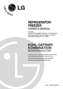 Manual LG GR-U192S Fridge-Freezer