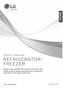 Manual LG GTB523SWCJ Fridge-Freezer