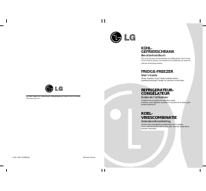 Bedienungsanleitung LG GR-B429BLQW Kühl-gefrierkombination