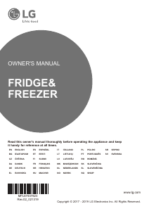 Manual LG GSL961PZBZ Fridge-Freezer