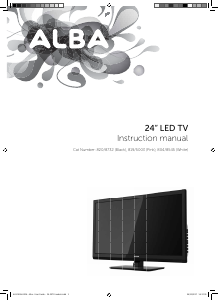 Manual Alba 236/207O-GP-3P-EGDPS-UK LED Television