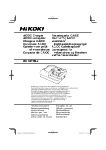 Bruksanvisning Hikoki UC 18YML2 Batteriladdare