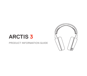 Manual SteelSeries Arctis 3 Headset