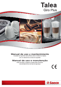 Manual de uso Saeco RI9822 Talea Giro Plus Máquina de café