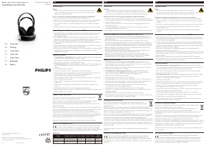 Handleiding Philips SHD8600UG Koptelefoon