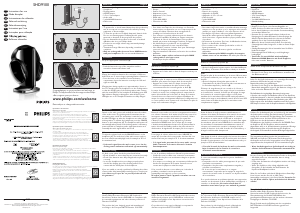 Manual de uso Philips SHD9100 Auriculares