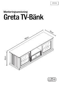 Priručnik Mio Greta Televizijski ormarić