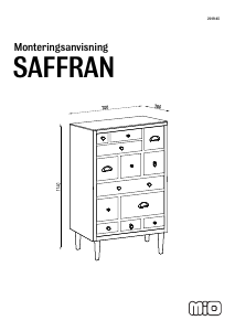 كتيب تسريحة Saffran Mio