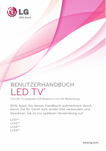 Bedienungsanleitung LG 28LY330C LED fernseher