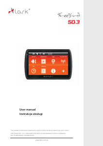 Handleiding Lark FreeBird 50.3 Navigatiesysteem