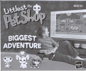 Manual Hasbro Littlest Pet Shop Biggest Adventure TV Game