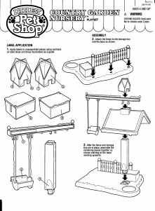 Manual Hasbro Littlest Pet Shop Country Garden Nursery Playset