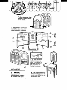 Manual Hasbro Littlest Pet Shop Star Styles Pet Salon