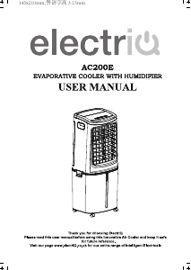 Manual ElectriQ AC200E Air Conditioner