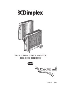 Manual Dimplex CDE2ECCB Heater