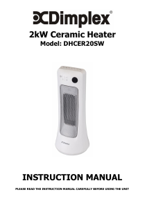 Manual Dimplex DHCER20SW Heater