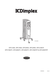 Manual Dimplex OFC1500TIFW Heater
