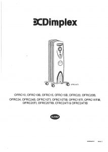 Manual Dimplex OFRC10W Heater