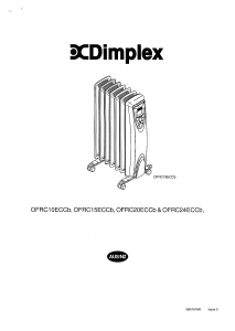 Handleiding Dimplex OFRC15ECCB Kachel
