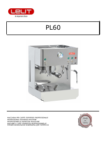 Manual LELIT PL60 Diana Espresso Machine