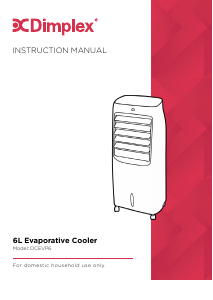 Handleiding Dimplex DCEVP6 Ventilator