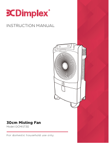 Handleiding Dimplex DCMIST30 Ventilator