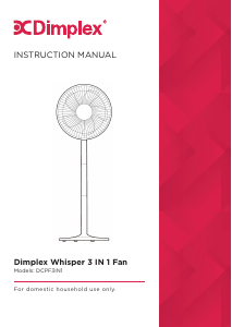 Handleiding Dimplex DCPF3IN1 Ventilator