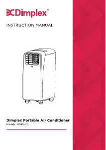 Handleiding Dimplex GDB10RC Airconditioner