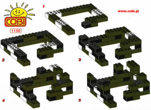Manual Cobi set 1150 Small Army RPG position