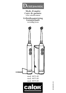 Mode d’emploi Calor 6975 Dentasonic Brosse à dents électrique