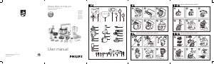 Manual Philips HR7958 Avance Collection Robot de cozinha