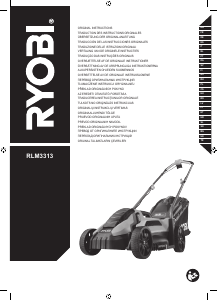 Instrukcja Ryobi RLM3313 Kosiarka