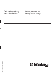 Manual de uso Balay 3GUB3252 Congelador