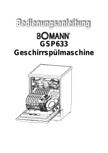 Bedienungsanleitung Bomann GSP 633 Geschirrspüler