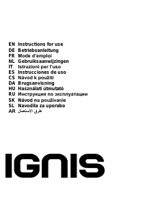 Manual de uso Ignis NSL 65F H2G Campana extractora