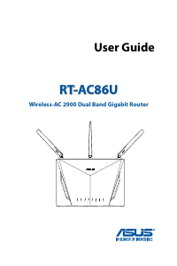 Manual Asus RT-AC86U Router