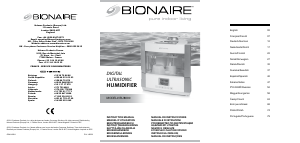 Mode d’emploi Bionaire BU8000 Humidificateur