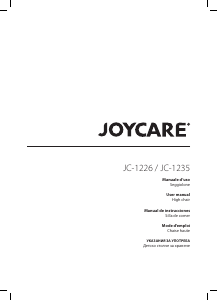 Manual de uso Joycare JC-1235 Silla alta de bebé