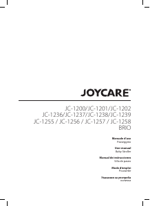 Mode d’emploi Joycare JC-1201 Brio Poussette