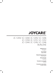 Manual Joycare JC-1204 Burlone Stroller