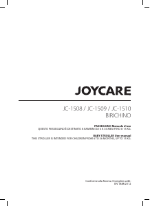 Manual Joycare JC-1509 Birichino Stroller