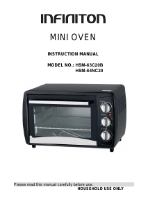 Manual Infiniton HSM-63C20B Forno