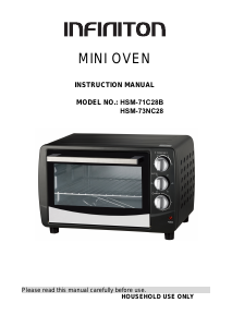 Manual Infiniton HSM-71C28B Oven