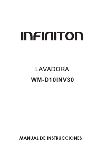 Manual de uso Infiniton WM-D10INV30 Lavadora