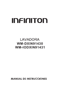 Manual de uso Infiniton WM-IODXIN91431 Lavadora