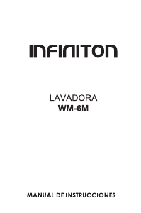 Manual de uso Infiniton WM-6M Lavadora