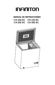 Manual de uso Infiniton CH-302 DC Congelador