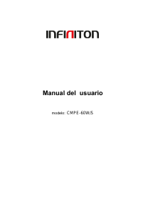 Manual de uso Infiniton CMPE-60W Campana extractora