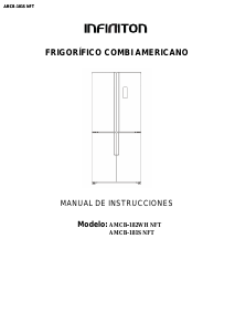 Manual de uso Infiniton AMCB-182WH NFT Frigorífico combinado